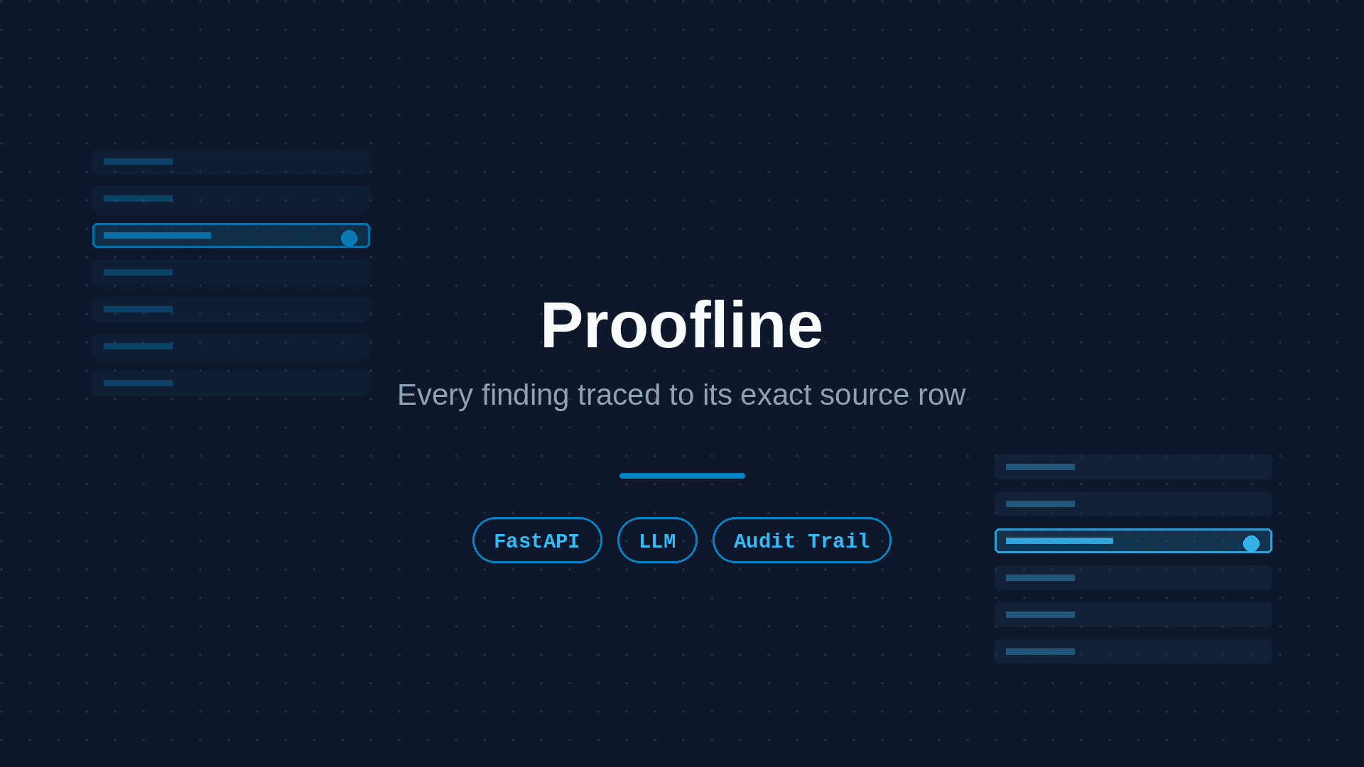Proofline preview