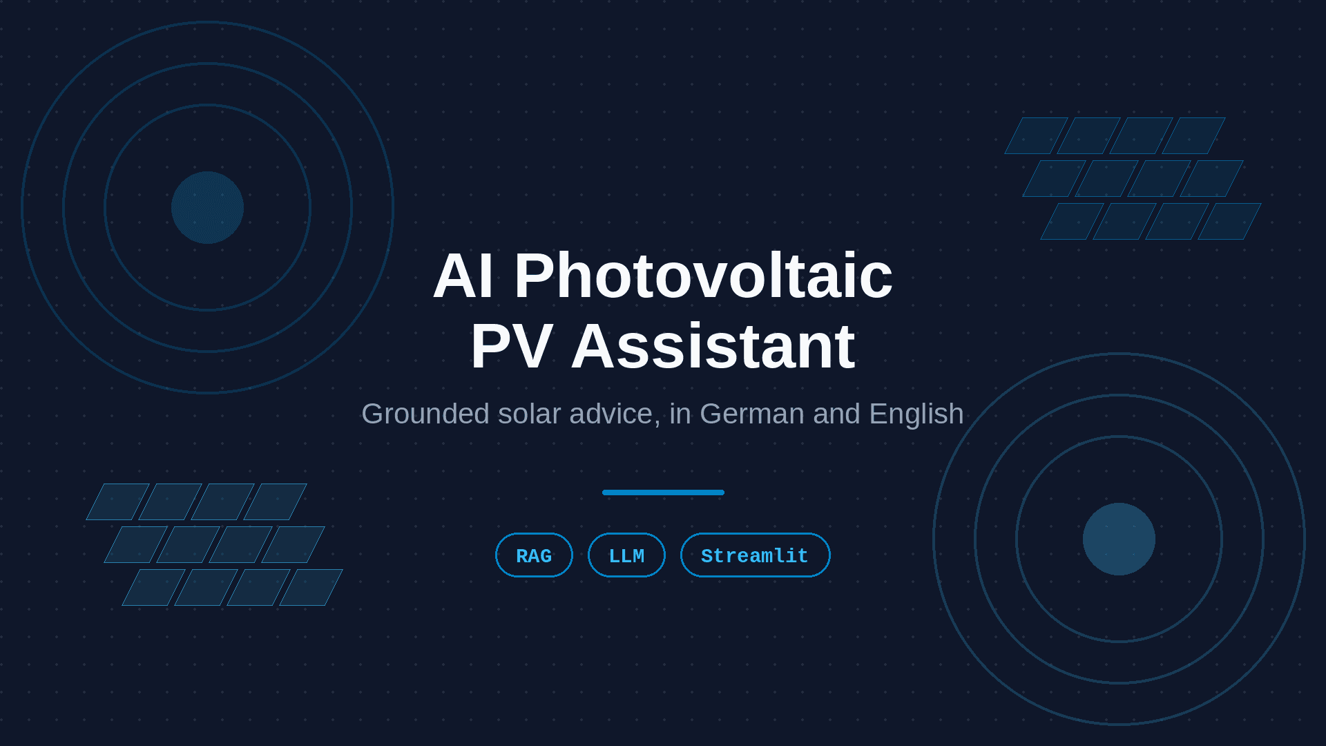 AI Photovoltaic PV Assistant preview